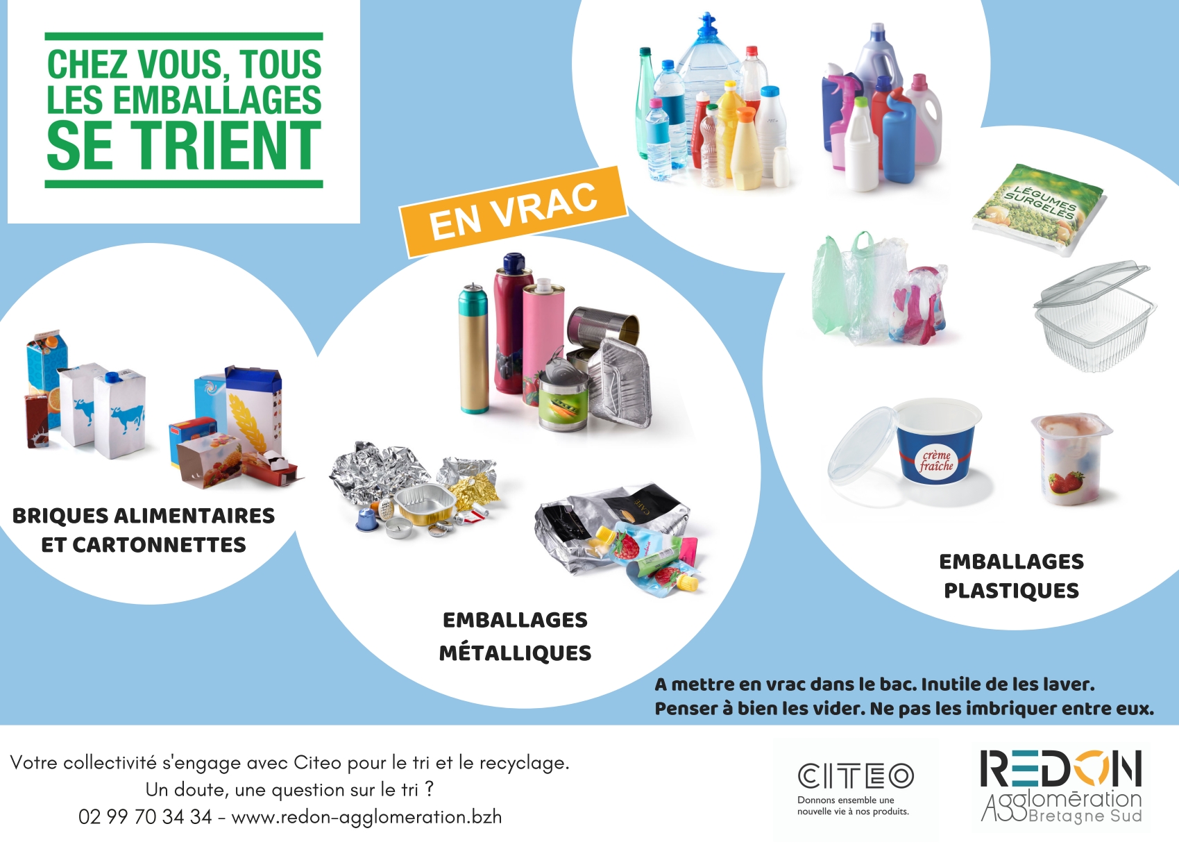 consignes de tri sélectif