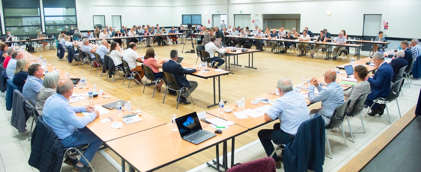 Conseil Communautaire installation 